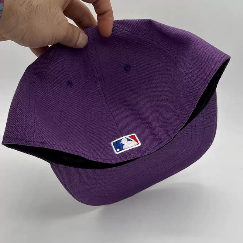کلاه کپ فیت بک Lakers Purple — تصویر ۲