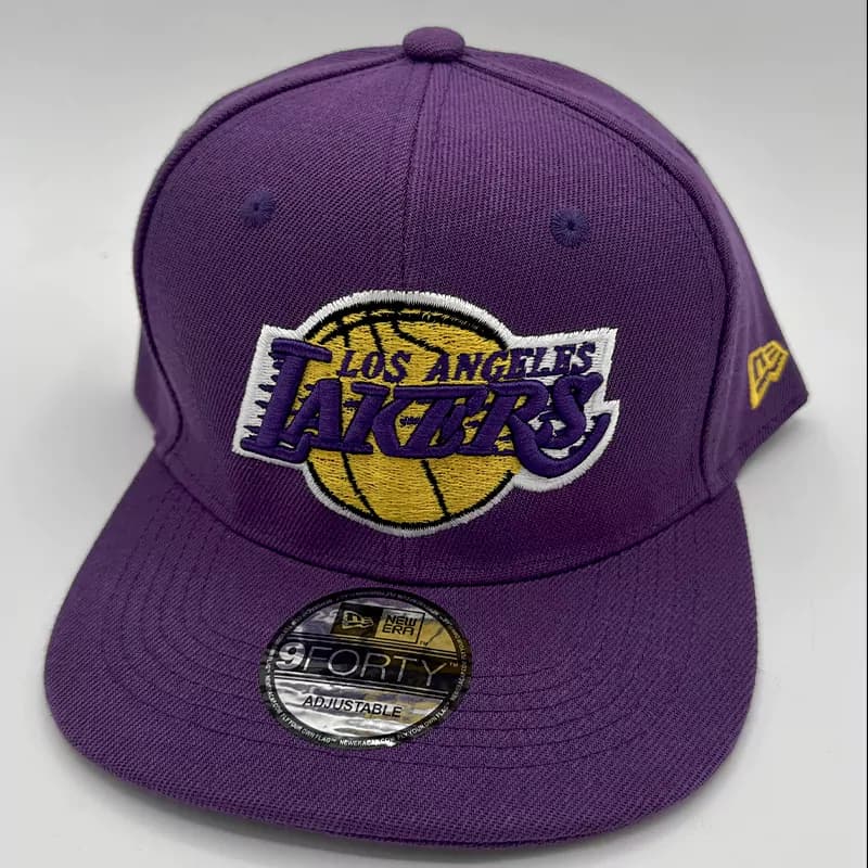 کلاه کپ فیت بک Lakers Purple