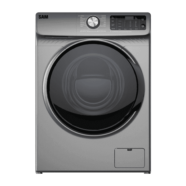 ماشین لباسشویی سام مدل DD-1480-IN اینوکس 9 کیلویی