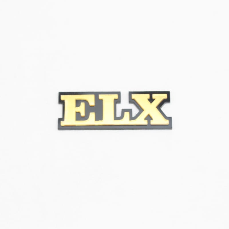 آرم ELX آینه ای طلایی ( بسته ی 5 عددی )