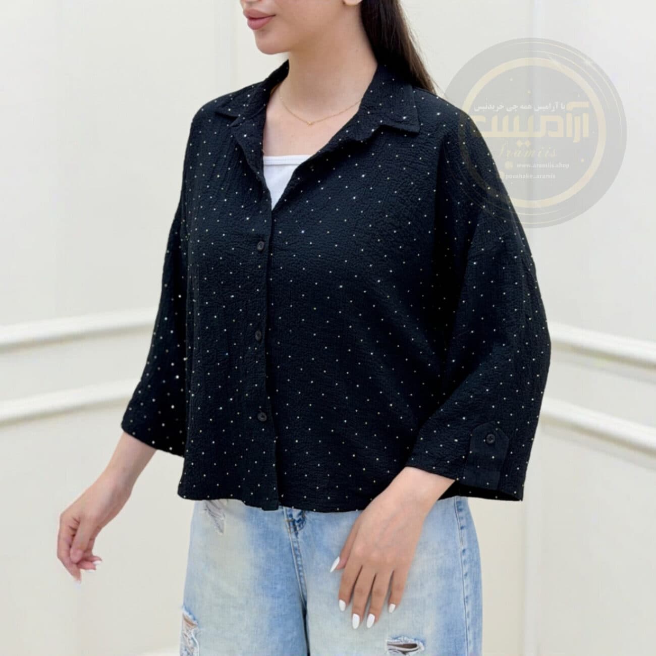 شومیز ینزی خالدار — تصویر ۲