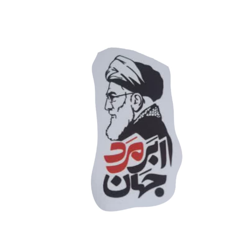 استیکر موبایل 3در6 سانت برش لیزری طرح ابرمرد جهان 27عددی کد 10487203