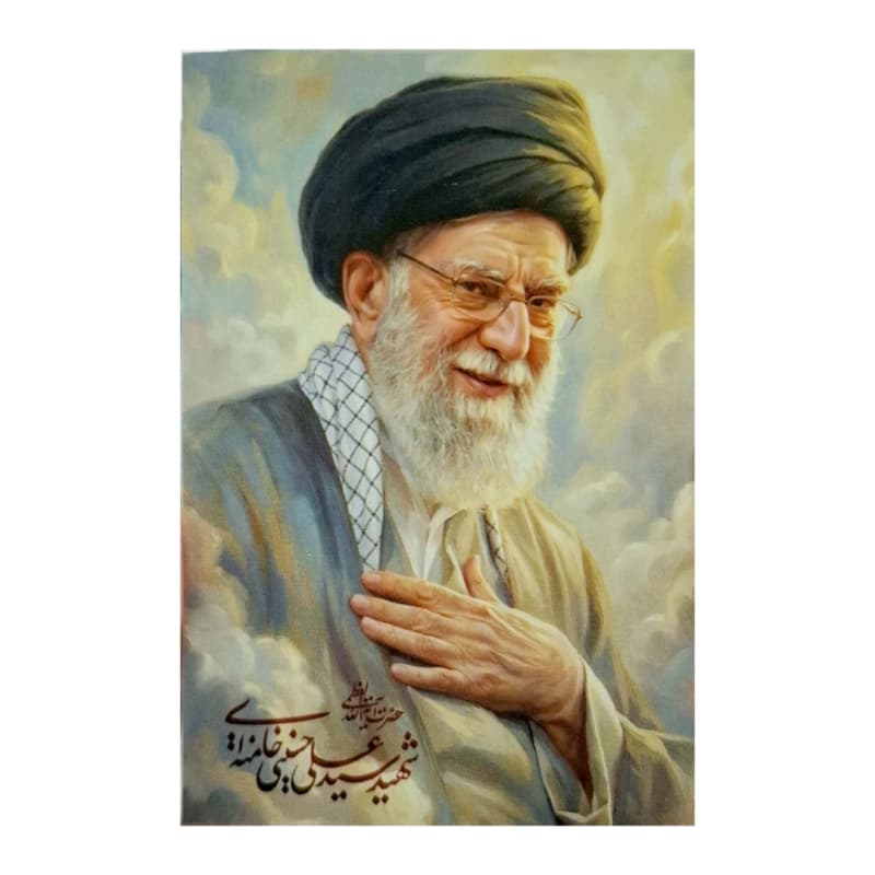 برچسب مستطیلی طرح های رهبر شهید و رهبر جدید 6.5در9.5سانت بسته 30عددی کد 104855 — تصویر ۳