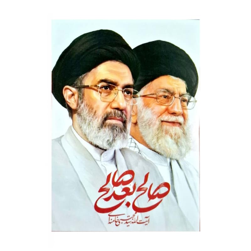 برچسب مستطیلی طرح های رهبر شهید و رهبر جدید 6.5در9.5سانت بسته 30عددی کد 104855 — تصویر ۷