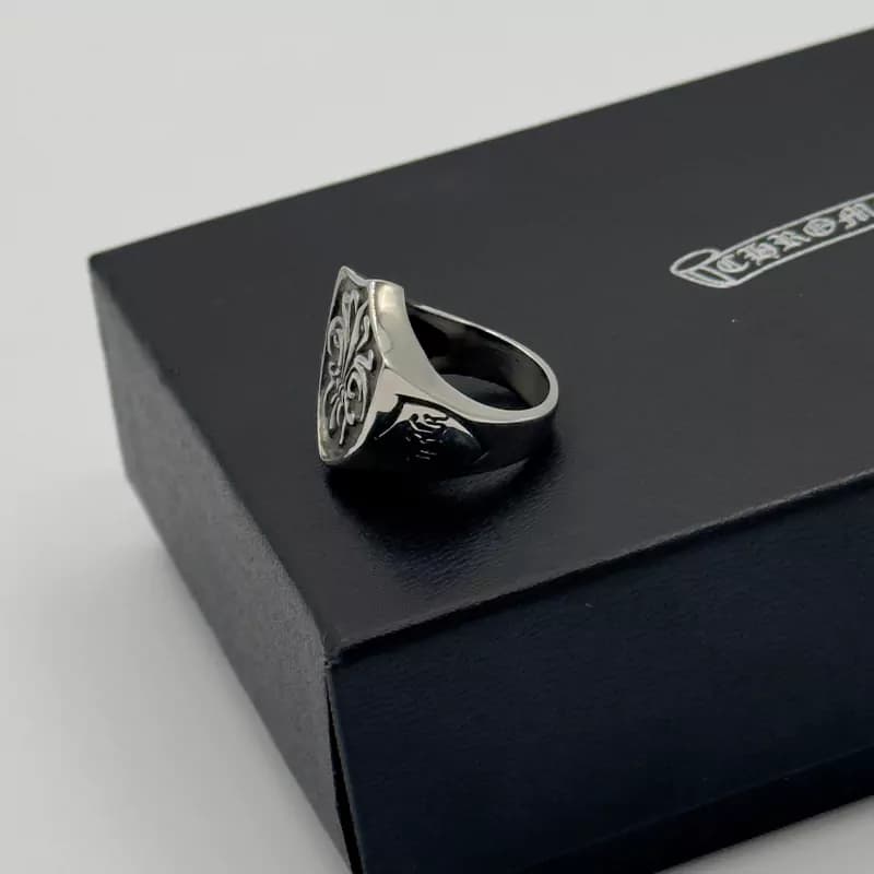انگشتر کروم هارتز استیل کد 7 (Chrome Hearts) — تصویر ۲