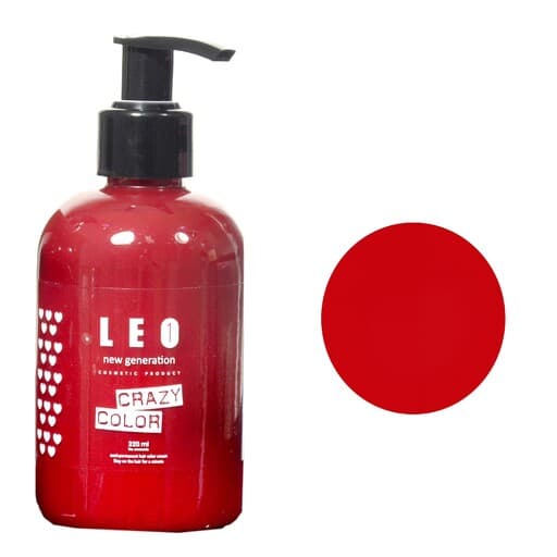 شامپو رنگ مو فاقد آمونیاک لیو وان مدل dark red حجم 220 میلی لیتر