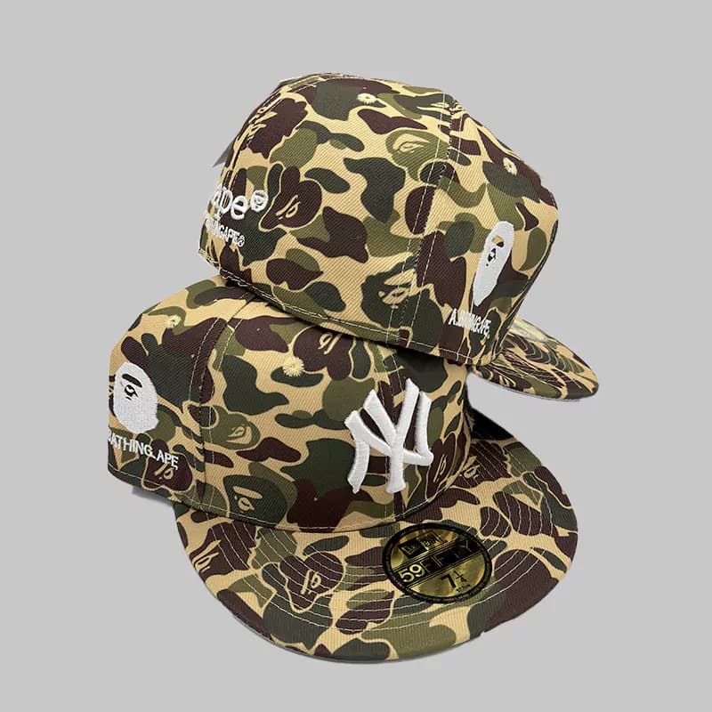 کلاه کپ فیت بک Ny بیپ Bape چیریک — تصویر ۲