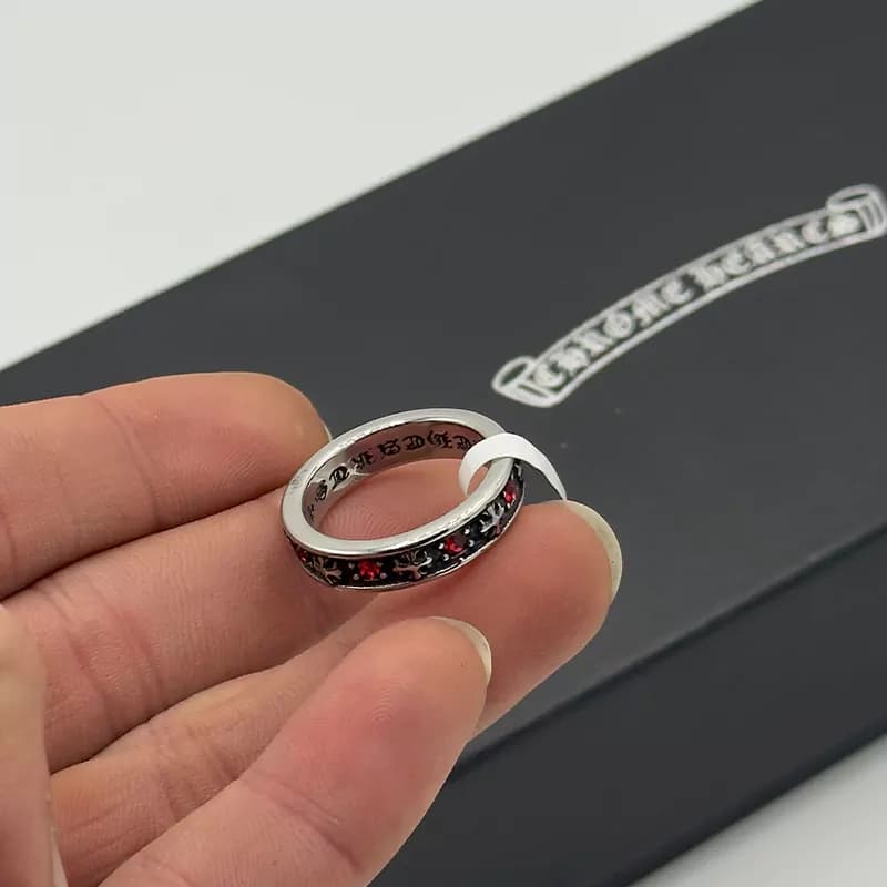 انگشتر کروم هارتز کد 11 (Chrome Hearts) — تصویر ۲