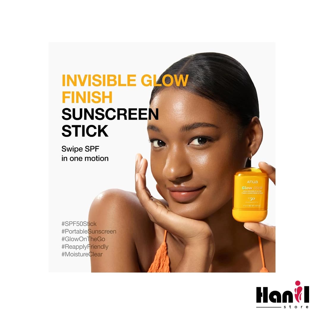 استیک ضد آفتاب آنوا مدل Invisible Glow Finish وزن ۱۷.۵ گرم — تصویر ۴