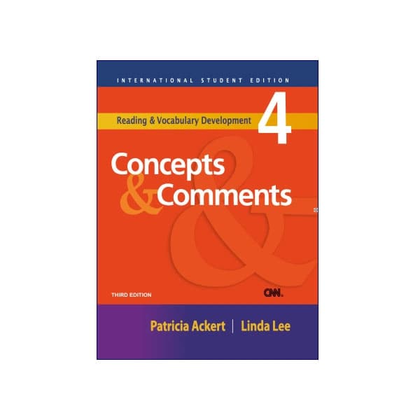 Reading and Vocabulary Development 4 Concepts and Comments 3rd Edition