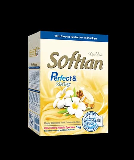 پودر ماشین لباسشویی سافتلن مدل Perfect And Shine مقدار 500 گرم
