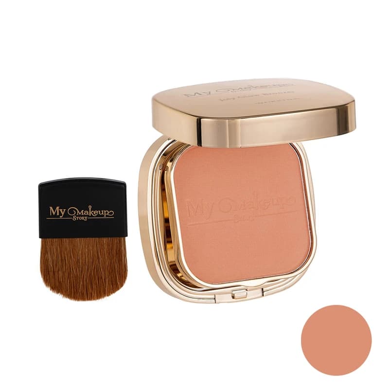 رژ گونه مات مای میکاپ استوری My Makeup Story مدل Tip-Top شماره TB04 اورجینال — تصویر ۲