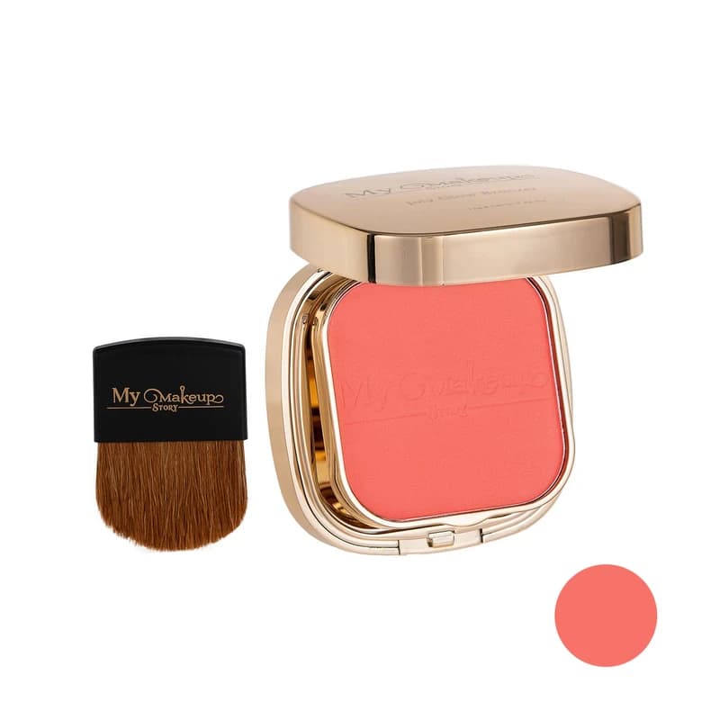رژ گونه مات مای میکاپ استوری My Makeup Story مدل Tip-Top شماره TB01 اورجینال — تصویر ۲