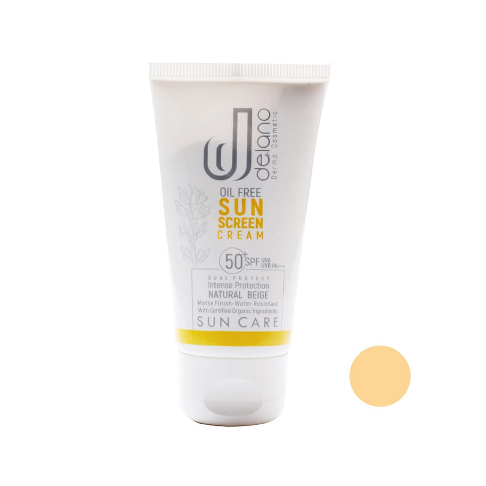 کرم ضد آفتاب بایوتچ بژ روشن دلانو SPF+50
