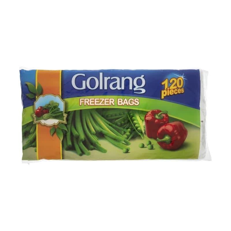 کیسه فریزر گلرنگ بسته 120 عددی