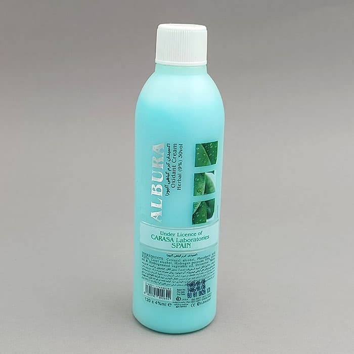 اکسیدان کرم گیاهی (9%) آلبورا ALBURA حجم 120 میل 92490