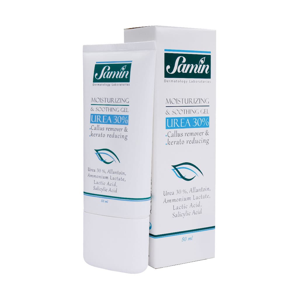 ژل لایه بردار و مرطوب کننده قوی اوره 30٪ ثمین 50 میل