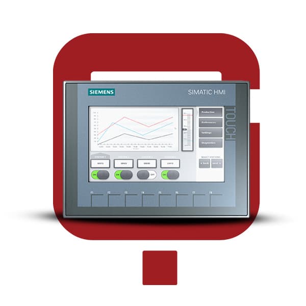 اچ ام آی زیمنس SIMATIC HMI, KTP700 Basic 7″ TFT display کدفنی 6AV2123-2GA03-0AX0