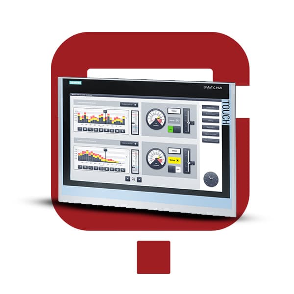 اچ ام آی کدفنی HMI TP1900 Comfort 19″ widescreen TFT display 6AV2124-0UC02-0AX0