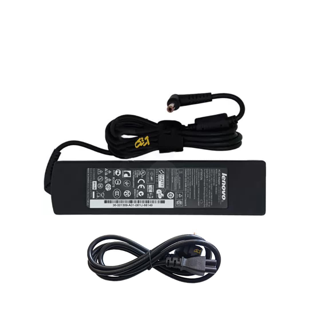 آداپتور شارژر لپ تاپ لنوو 20Vولت 4.5 آمپر سرنرمال adaptor laptop LENOVO B450 — تصویر ۵