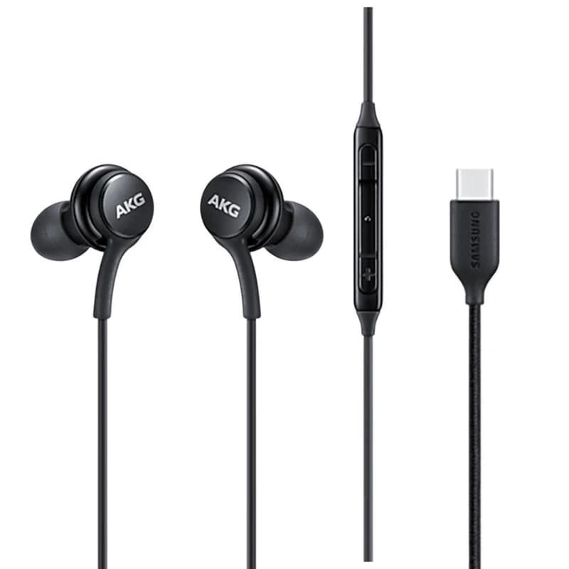 هندزفری مدل AKG-EO-IC100 دو گوشی، با رابط USB Type-C کد m19585 — تصویر ۳