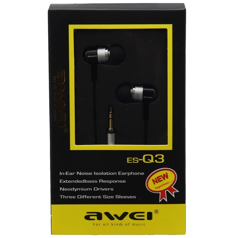 هندزفری awei es-q3 کد m19481 — تصویر ۲