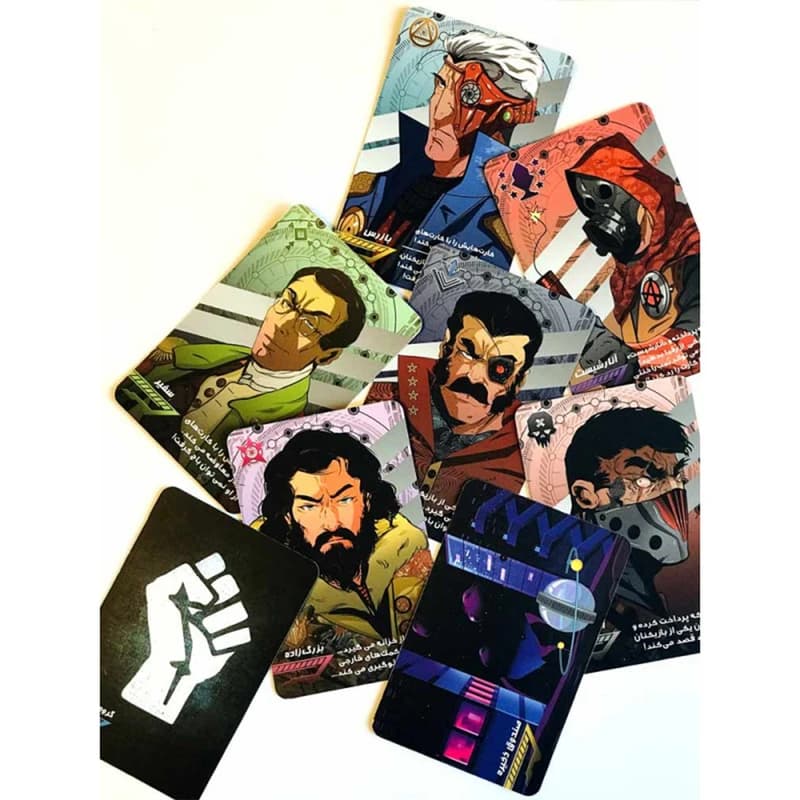 بازی فکری بردگیم کارتی Coup Plus مناسب 2 تا 10 نفر با تاکتیک بلوفزنی، درجه سختی کدm19462 — تصویر ۲