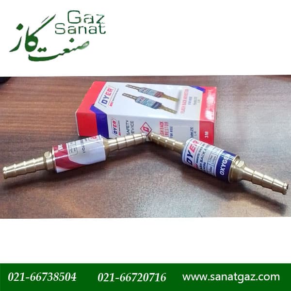 فلش بک دو سر شیلنگ کپسول اکسیژن مدل 210 — تصویر ۲