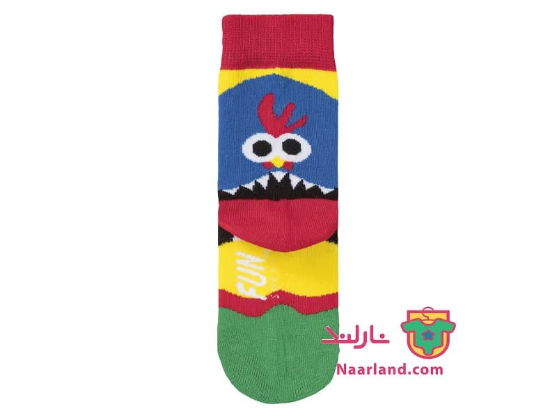 پک ۳ عددی جوراب FUN SOCKS آلمان جعبه طرح ماشین — تصویر ۲