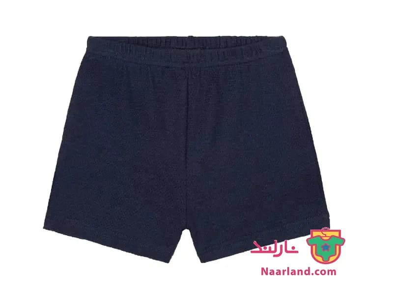 ست تیشرت شلوارک لوپیلو ، پارچه سوزنی تابستانی ، طرح حلقه گل — تصویر ۳
