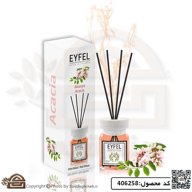 خوشبو کننده هوا ایفل EYFEL رایحه اقاقیا Acacia حجم 120میل کد 406258