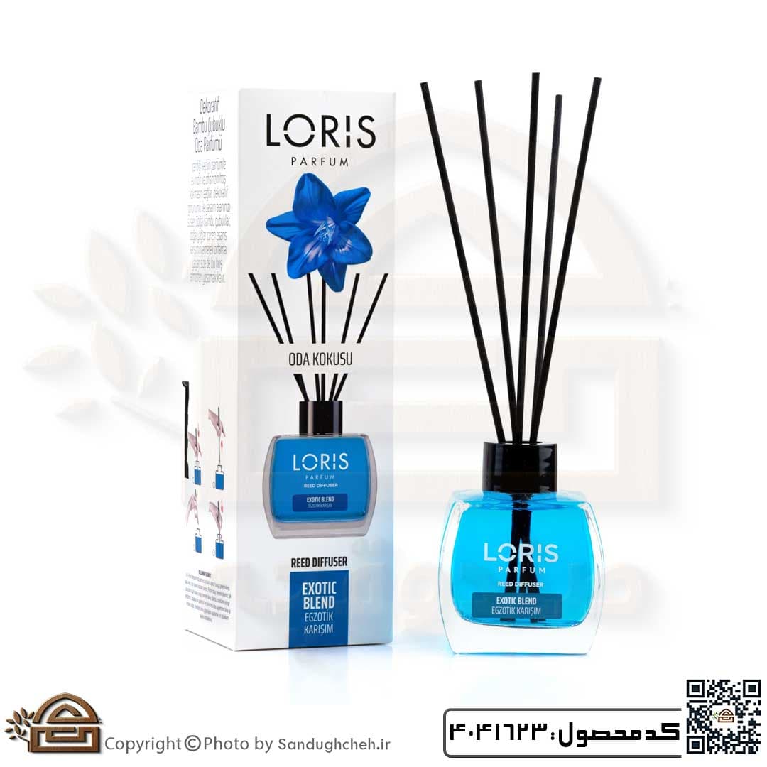 خوشبو کننده هوا لوریس رایحه exotic blend (اگزوتیک بلند) حجم 120میل کد 4041623