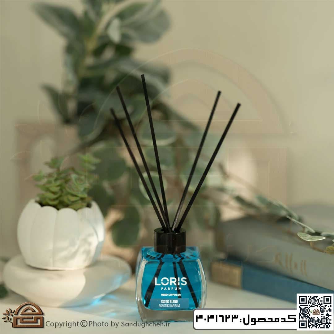 خوشبو کننده هوا لوریس رایحه exotic blend (اگزوتیک بلند) حجم 120میل کد 4041623 — تصویر ۳