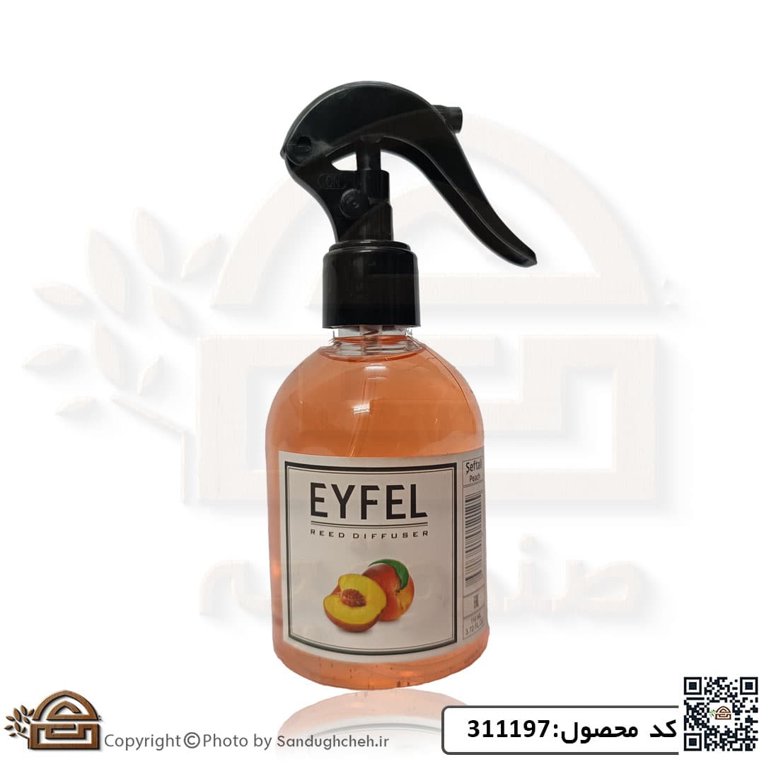 اسپری خوشبو کننده هوا ایفل رایحه Peach (هلو) حجم 120میل کد 311197