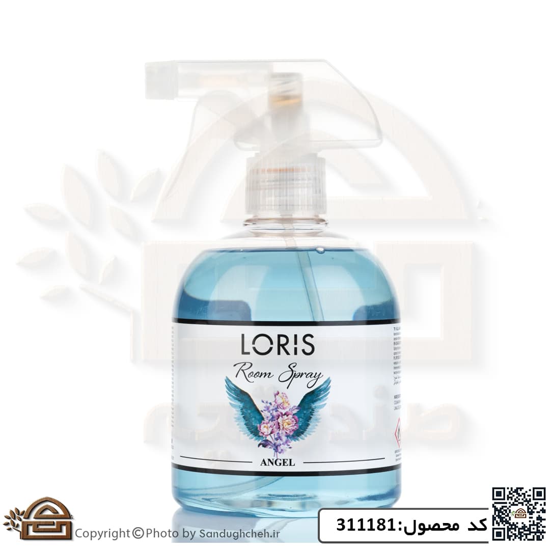 اسپری خوشبو کننده هوا لوریس رایحه Angel(فرشته) حجم 500میل کد 311181