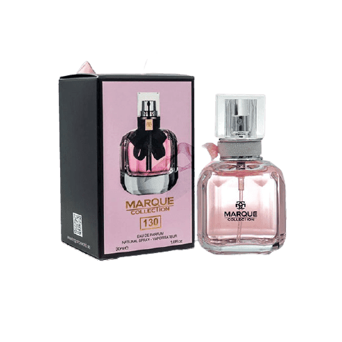 عطر ادکلن زنانه ایو سن لوران مون پاریس فراگرنس ورد مارکویی کد 130 (Fragrance world Marque Yves Saint Laurent Mon Paris) حجم 30 میل