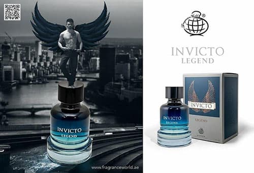 عطر ادکلن مردانه پاکو رابان اینویکتوس لجند فراگرنس ورد اینویکتو (Fragrance World Paco Rabanne Invictus Legend) حجم 100 میل — تصویر ۲