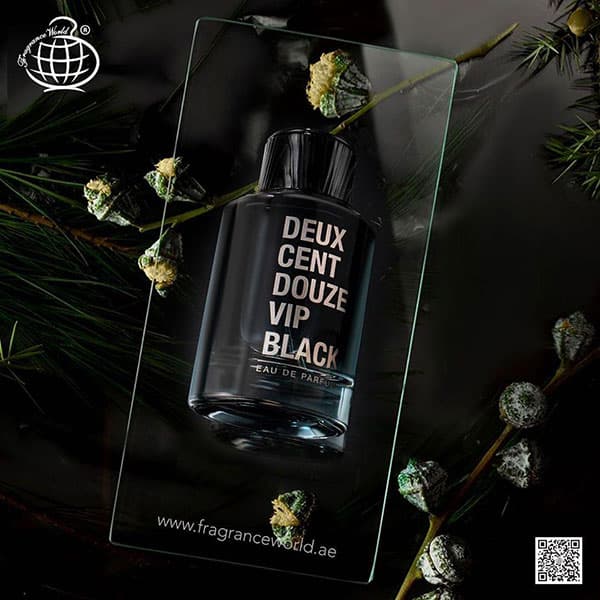 عطر ادکلن مردانه کارولینا هررا سی اچ ۲۱۲ وی آی پی بلک فراگرنس ورد (Fragrance World 212 VIP Black) حجم 100 میل — تصویر ۲