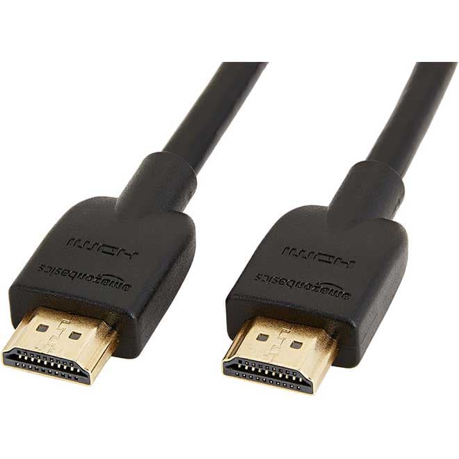 کابل آمازون بیسیک HDMI-A دارای گواهینامه CL3 استاندارد 2.0 3 متر Amazon Basics High Speed HDMI-A