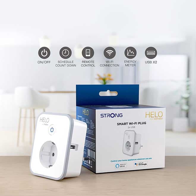 سوکت برق وای فای هوشمند با خروجی Strong Helo smart Wi-Fi power plug — تصویر ۶