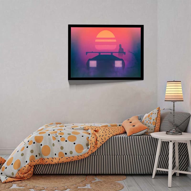 تابلو مدل retrowave کد F-15026 — تصویر ۸