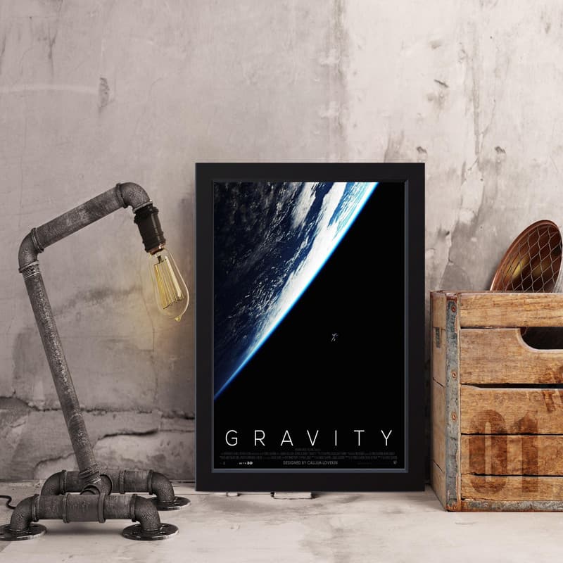 تابلو مدل Gravity پوستر فیلم کد ICC-S09 — تصویر ۲