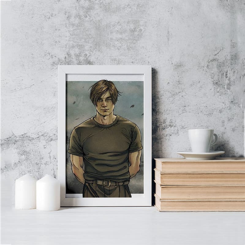 تابلو یاسین دکوراتیو بازی رزیدنت اویل Resident Evil کد G113