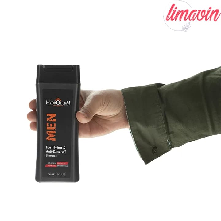 شامپو تقویت کننده و ضدشوره هیدرودرم مدل Fortifying and Anti-Dandruff حجم 250 میلی لیتر — تصویر ۴