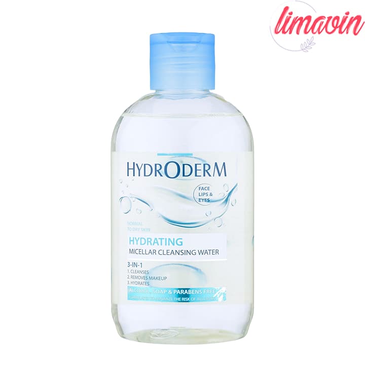 میسلار واتر 3 در 1 هیدرودرم مدل Hydrating مناسب پوست خشک و کم آب حجم 250 میلی لیتر