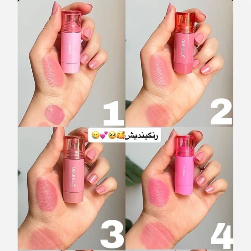 رژ گونه مایع دکمه ای اولی بولا Olibolla — تصویر ۵