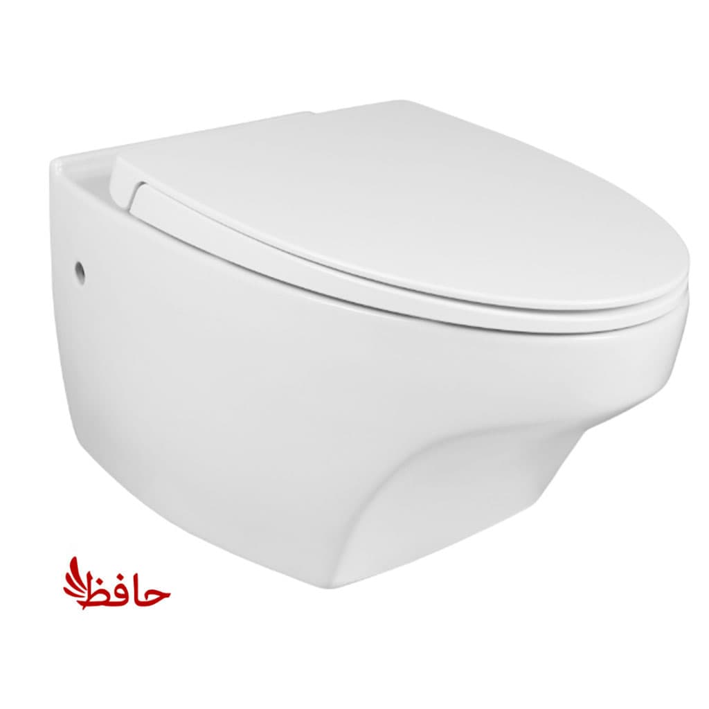 توالت فرنگی وال هنگ مروارید مدل مگا درجه 1