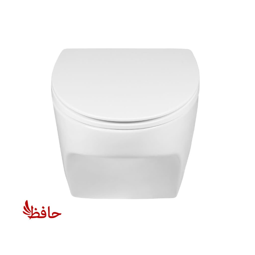توالت فرنگی وال هنگ مروارید مدل مگا درجه 1 — تصویر ۳