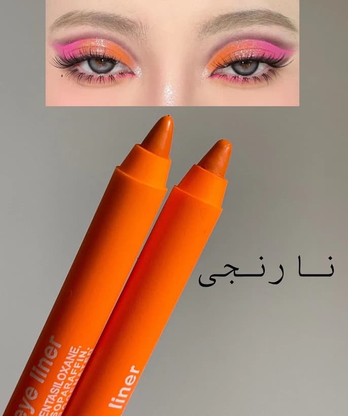 سایه مدادی شمعی رنگی فلورمار Flormar رنگهای شاد — تصویر ۶