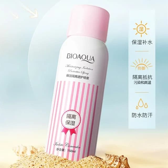 اسپری ضدآفتاب و روشن کننده بیواکوا BIOAQUA — تصویر ۴
